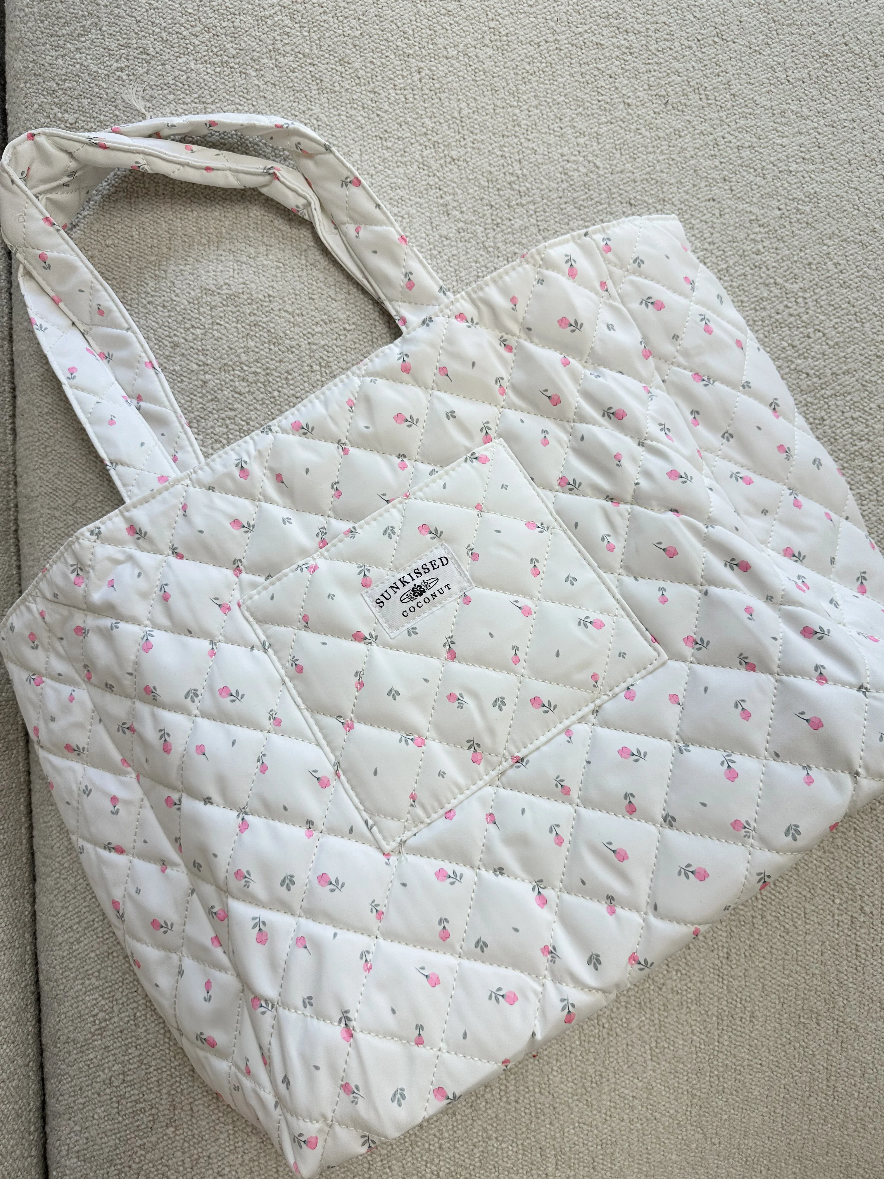 Roses Handmade Tote Bag - Image 12