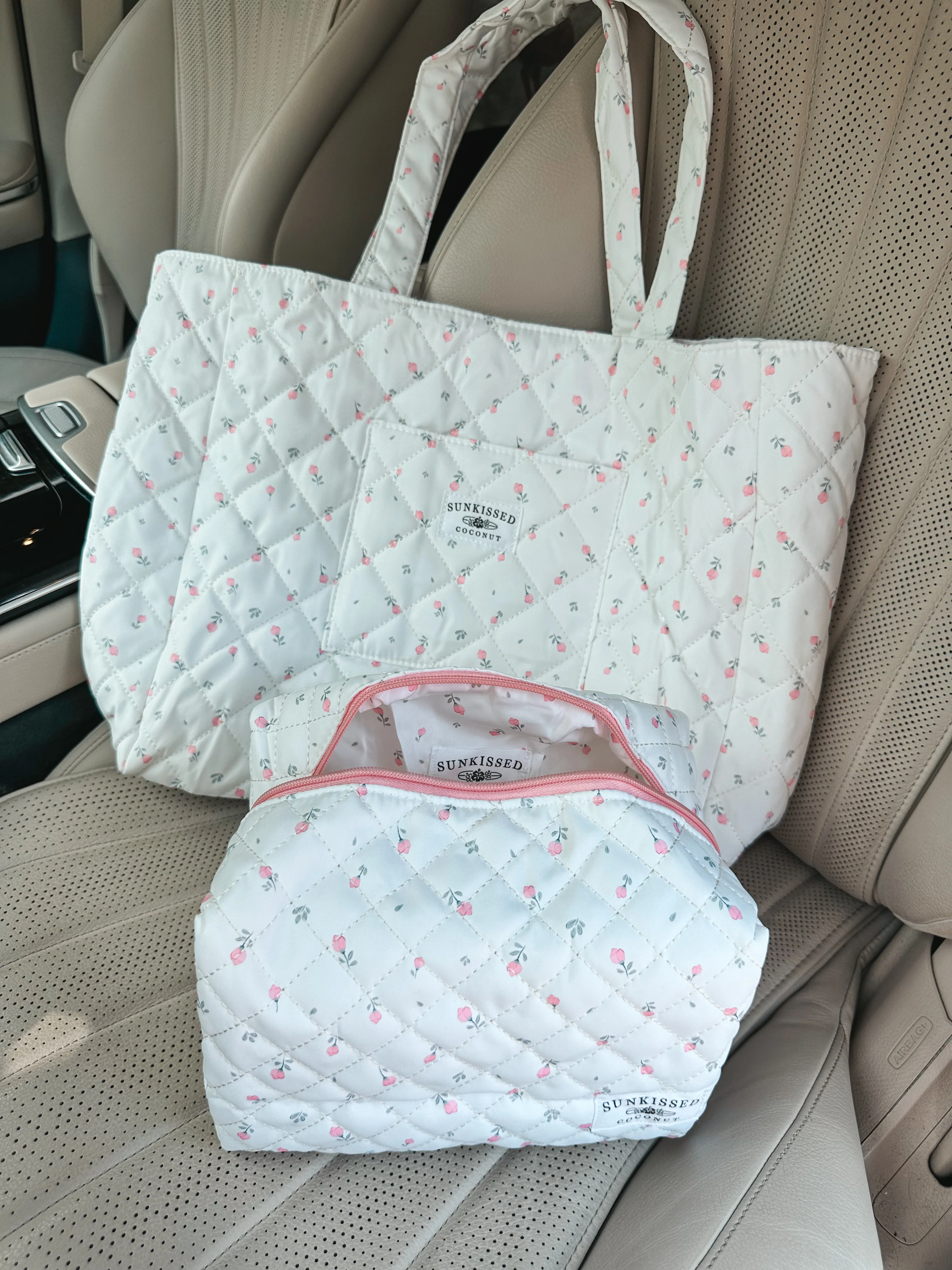 Roses Handmade Tote Bag - Image 13