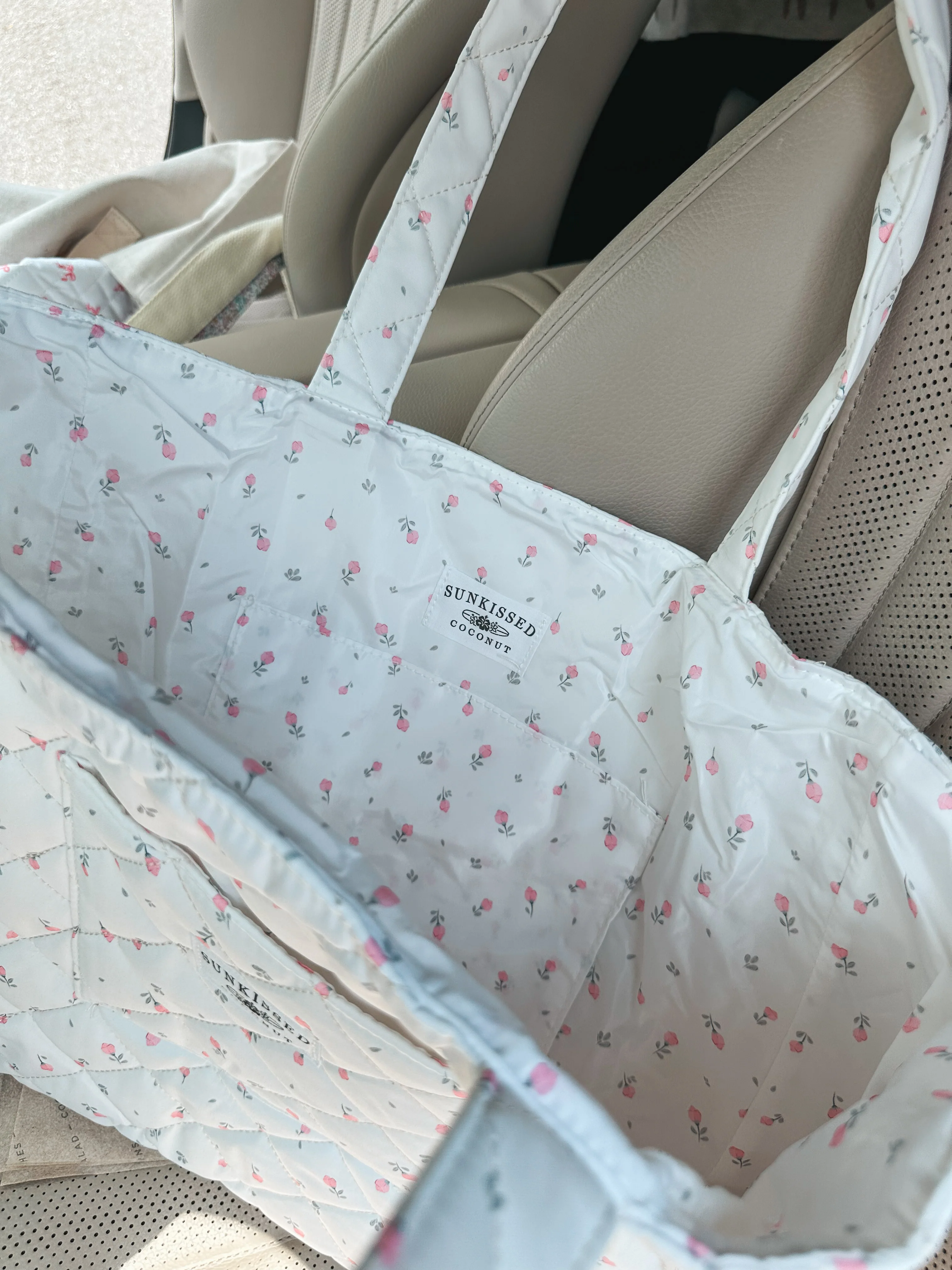 Roses Handmade Tote Bag - Image 14