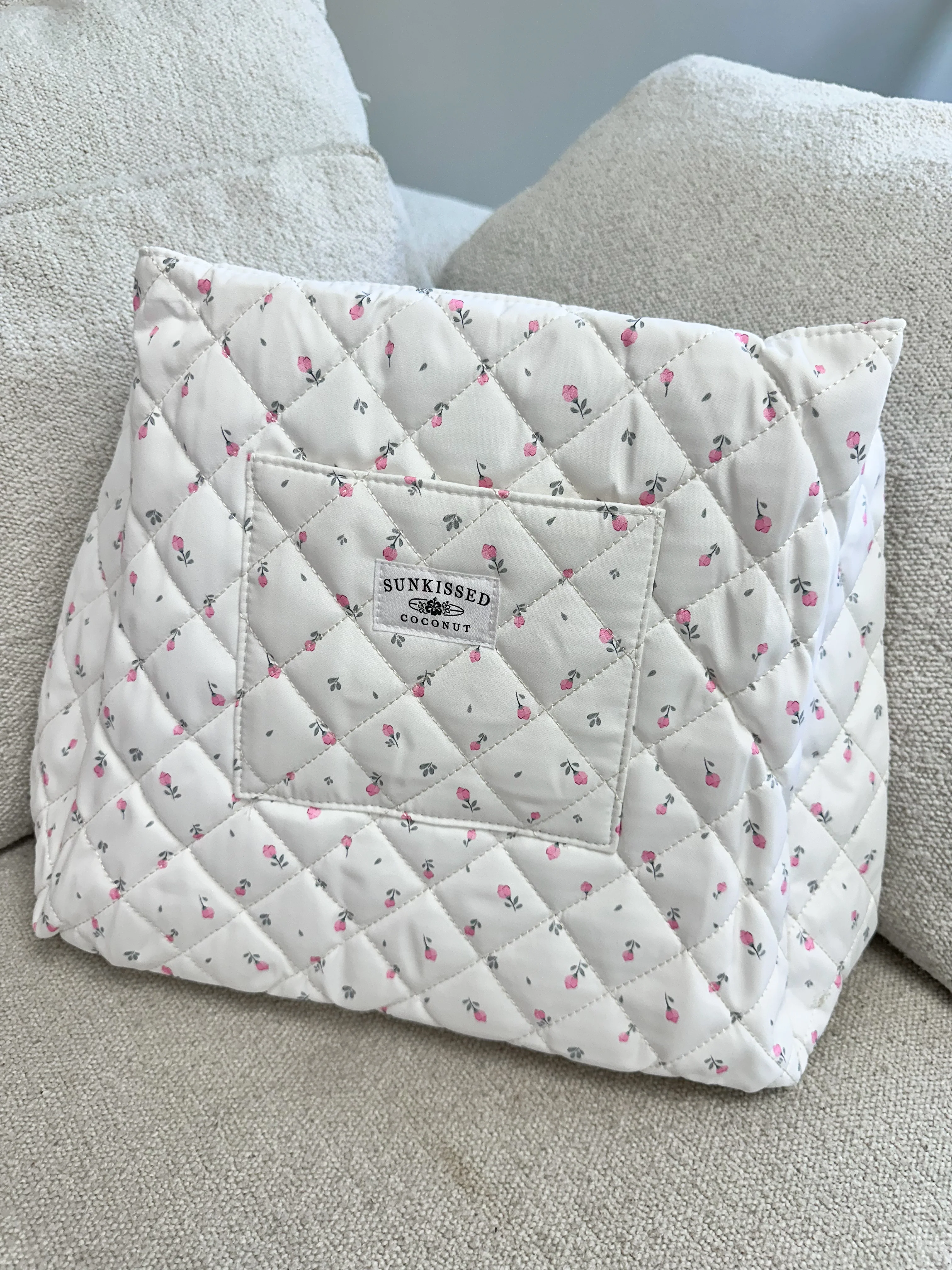 Roses Handmade Tote Bag - Image 9