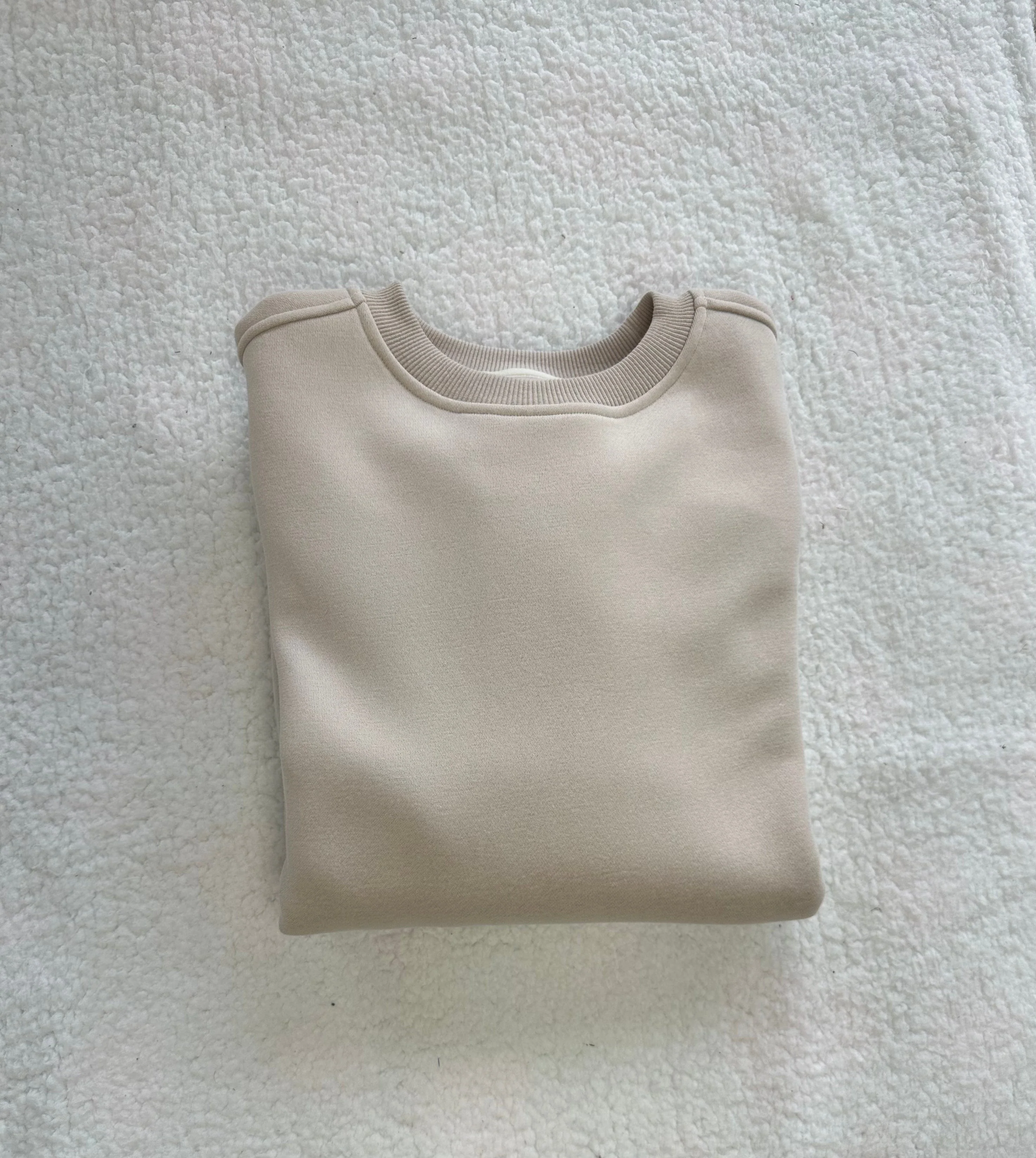 Sandstone Basic Blank Sweatshirt