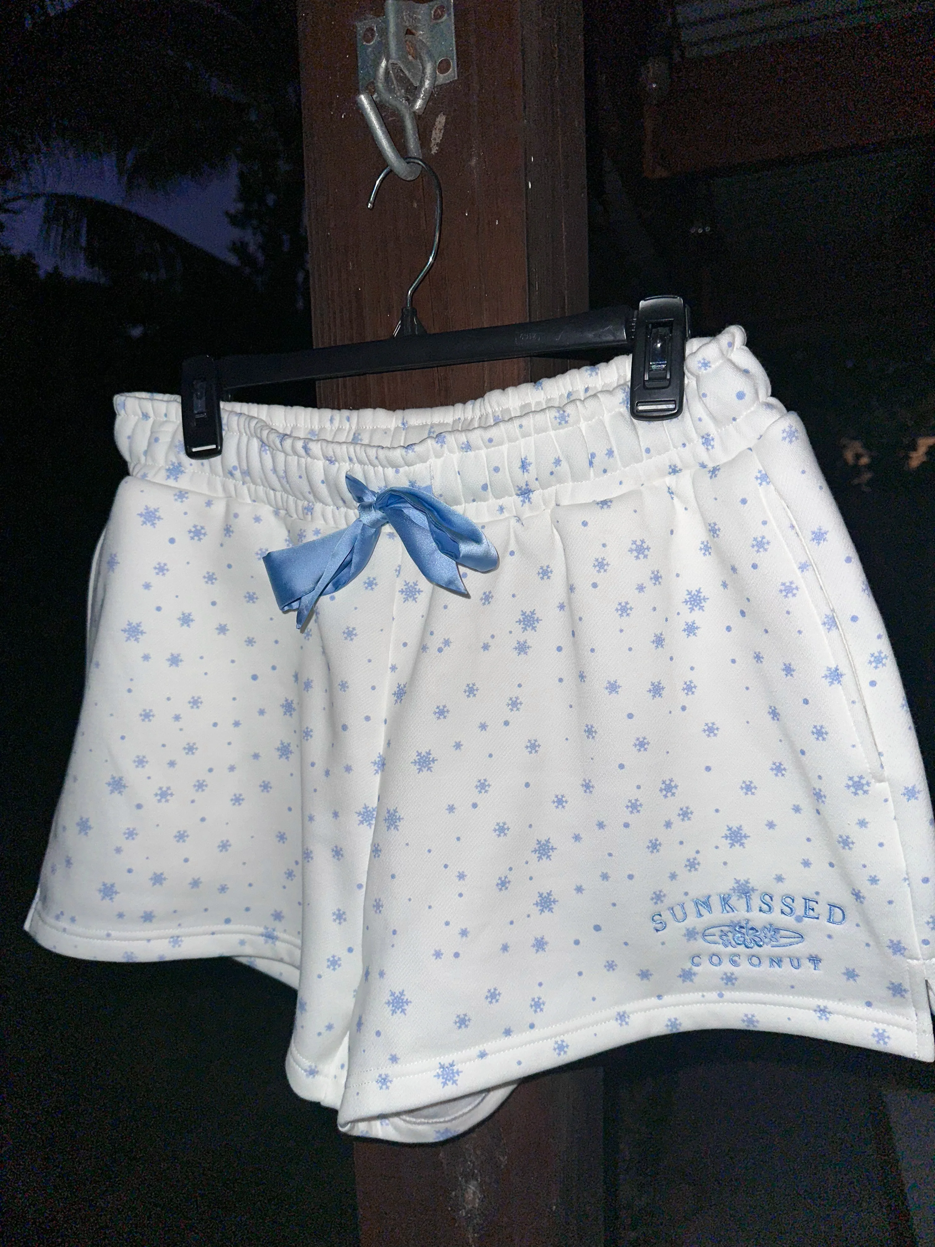 Snowflake Sunkissedcoconut Embroider Shorts - Image 10