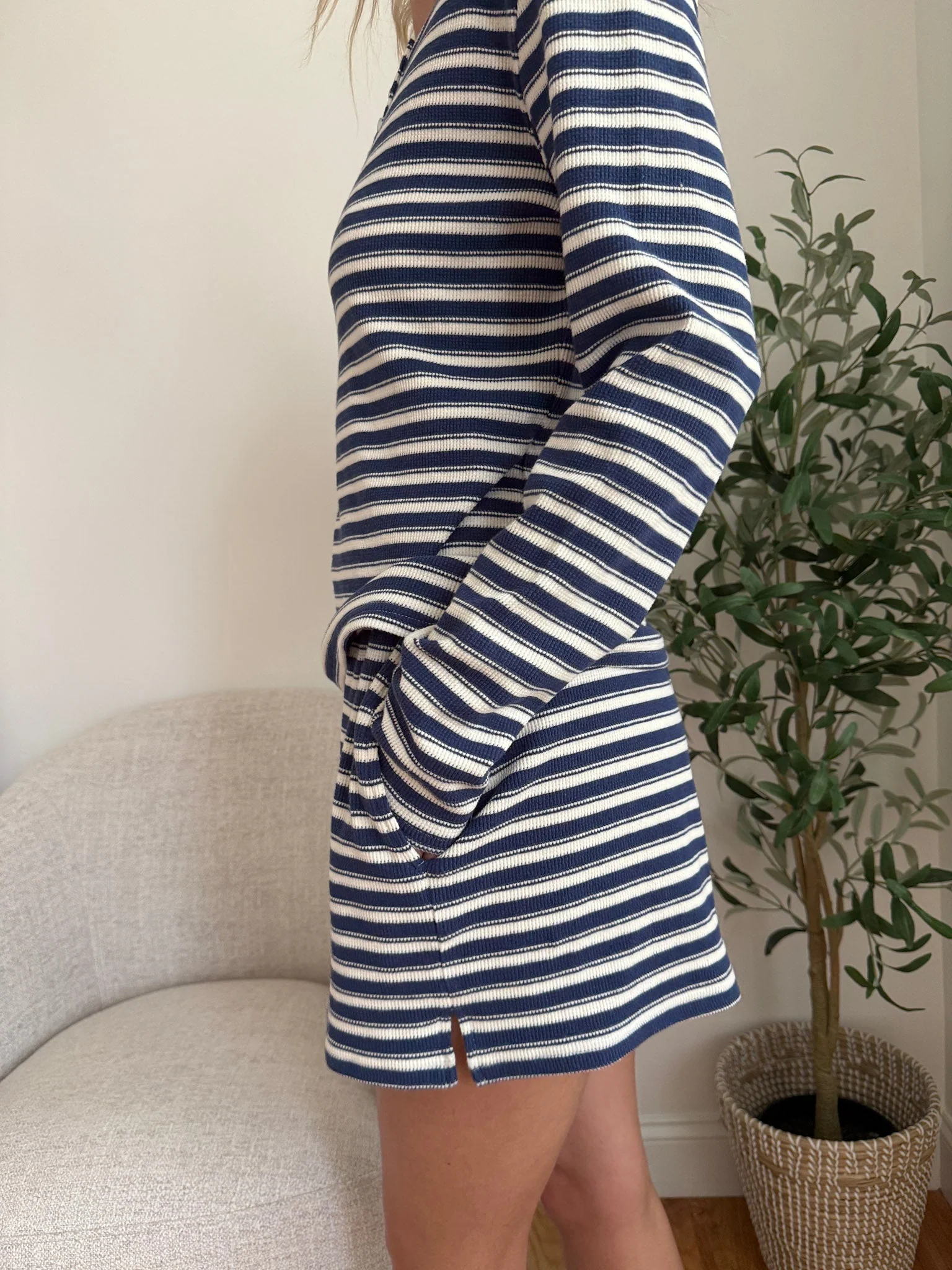 Striped Knit Loungewear Shorts - Image 15