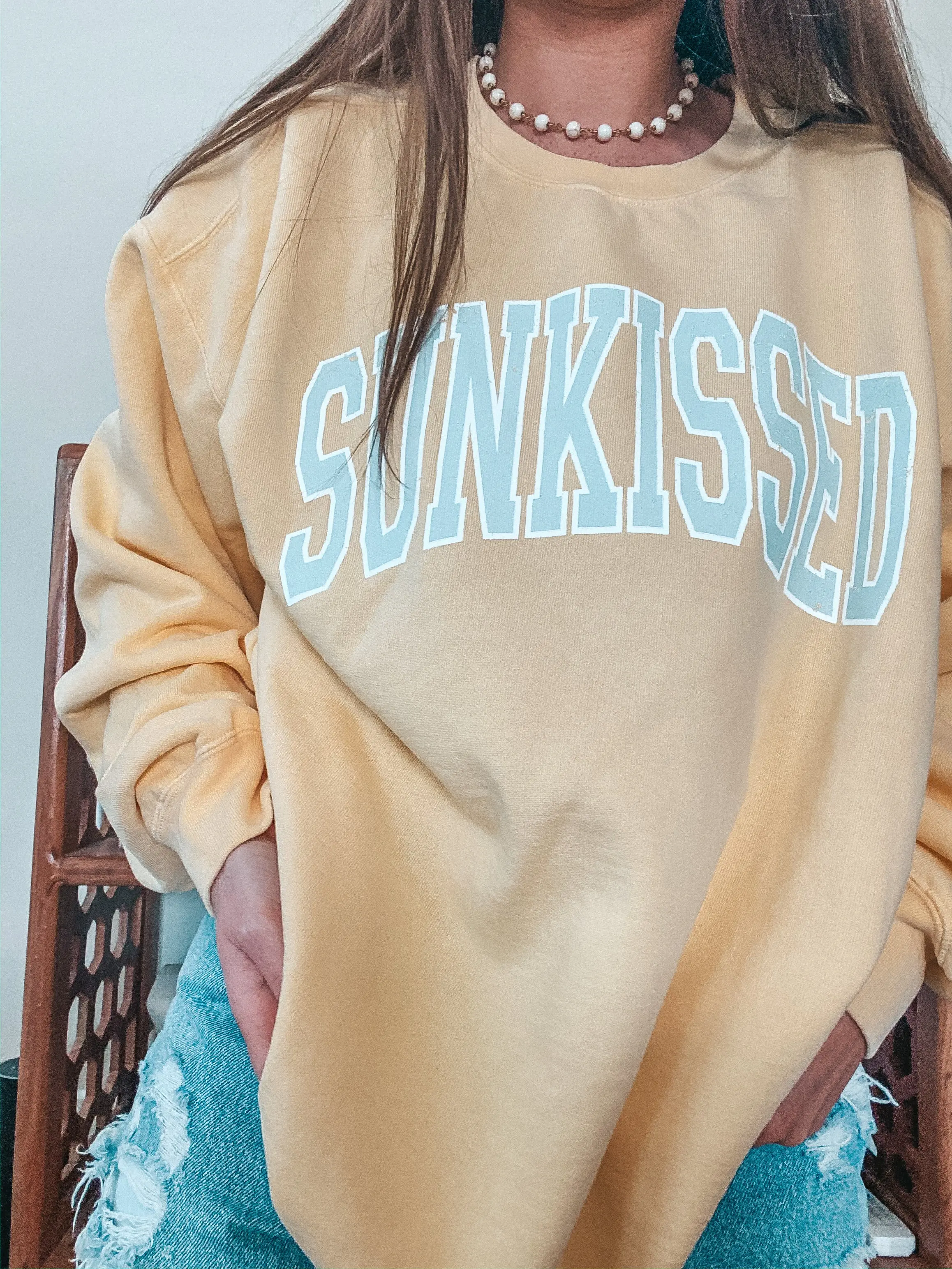 Original Sunkissed Comfort Colors Sweatshirt - Image 3