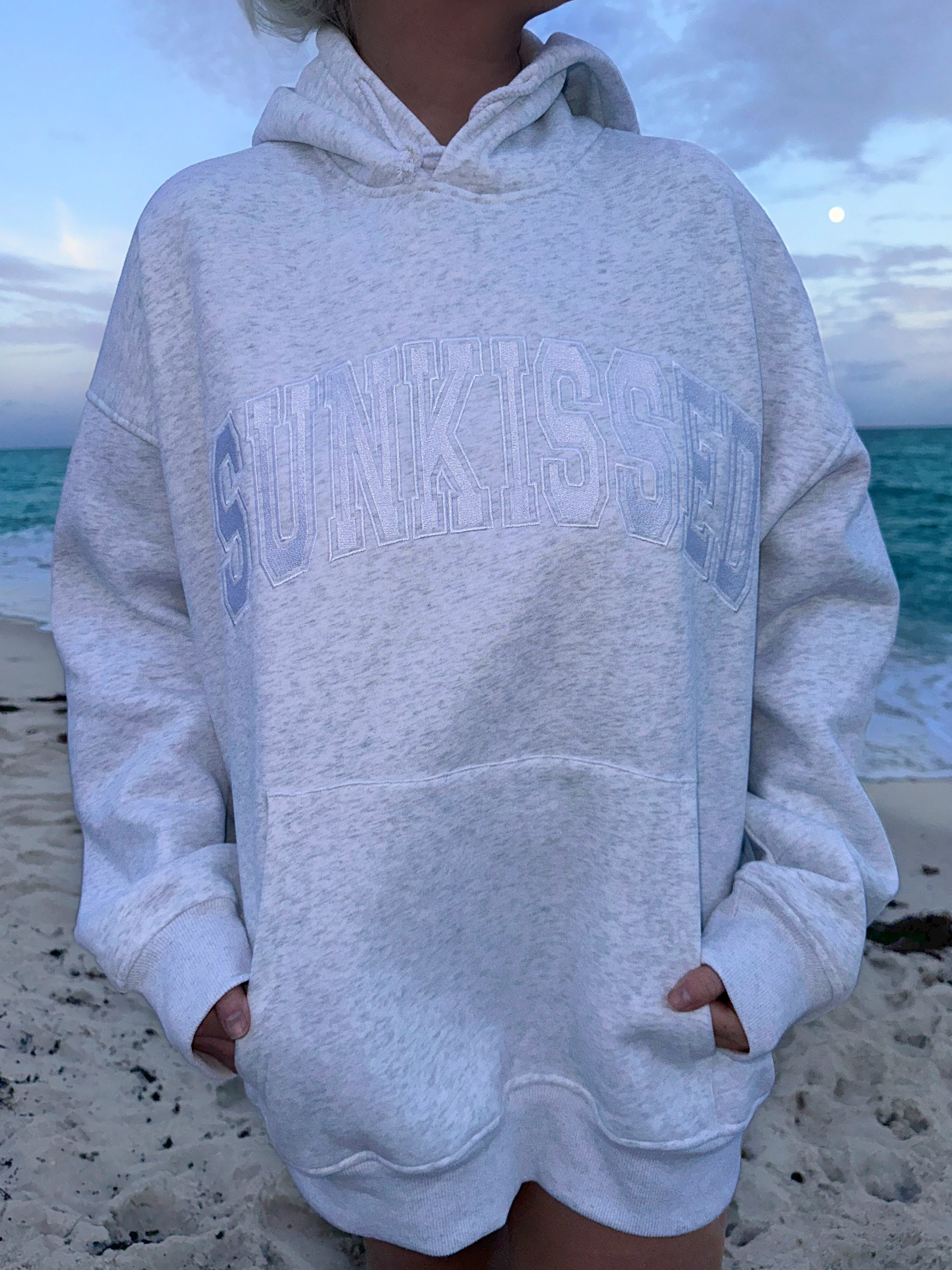 Sunkissed Collegiate Embroider Oversized Hoodie - Image 12