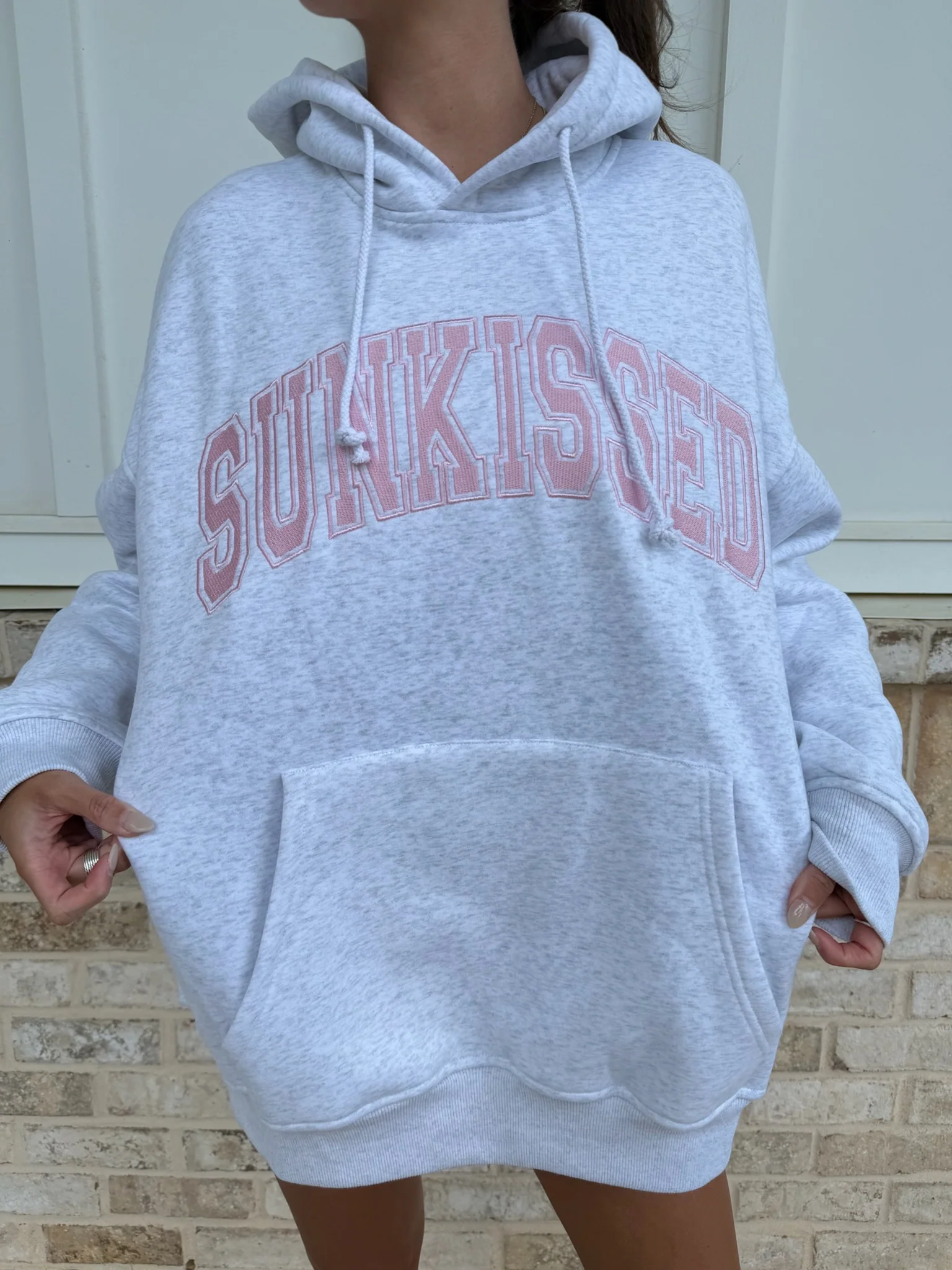 Sunkissed Collegiate Embroider Oversized Hoodie - Image 27