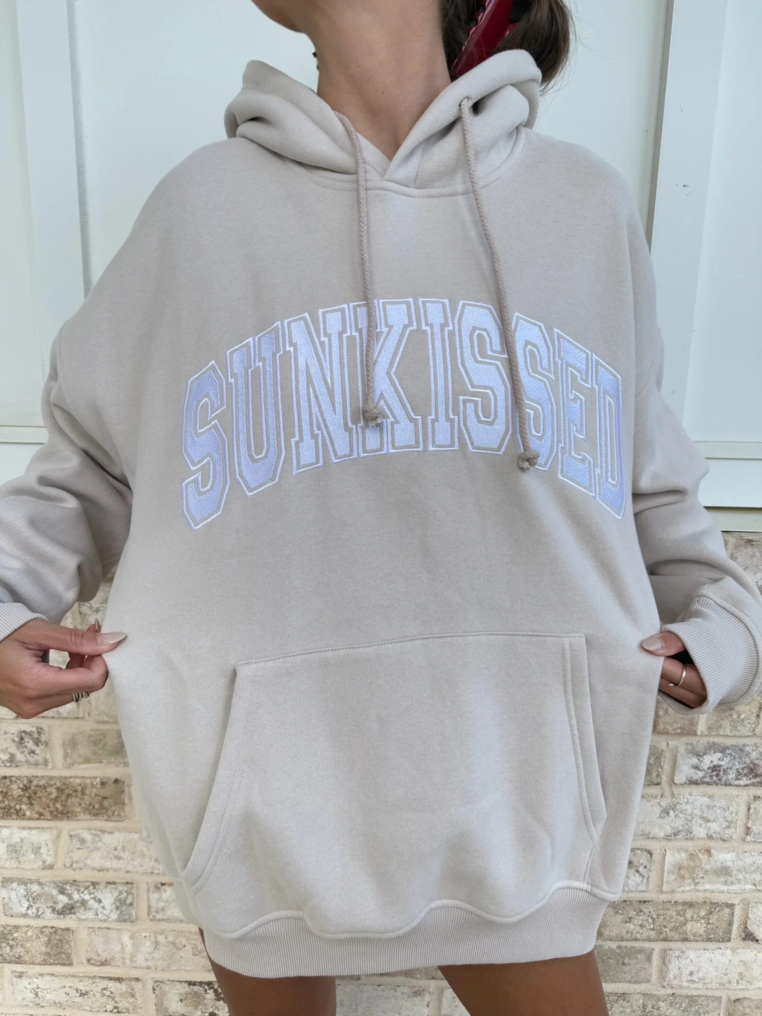 Sunkissed Collegiate Embroider Oversized Hoodie - Image 37