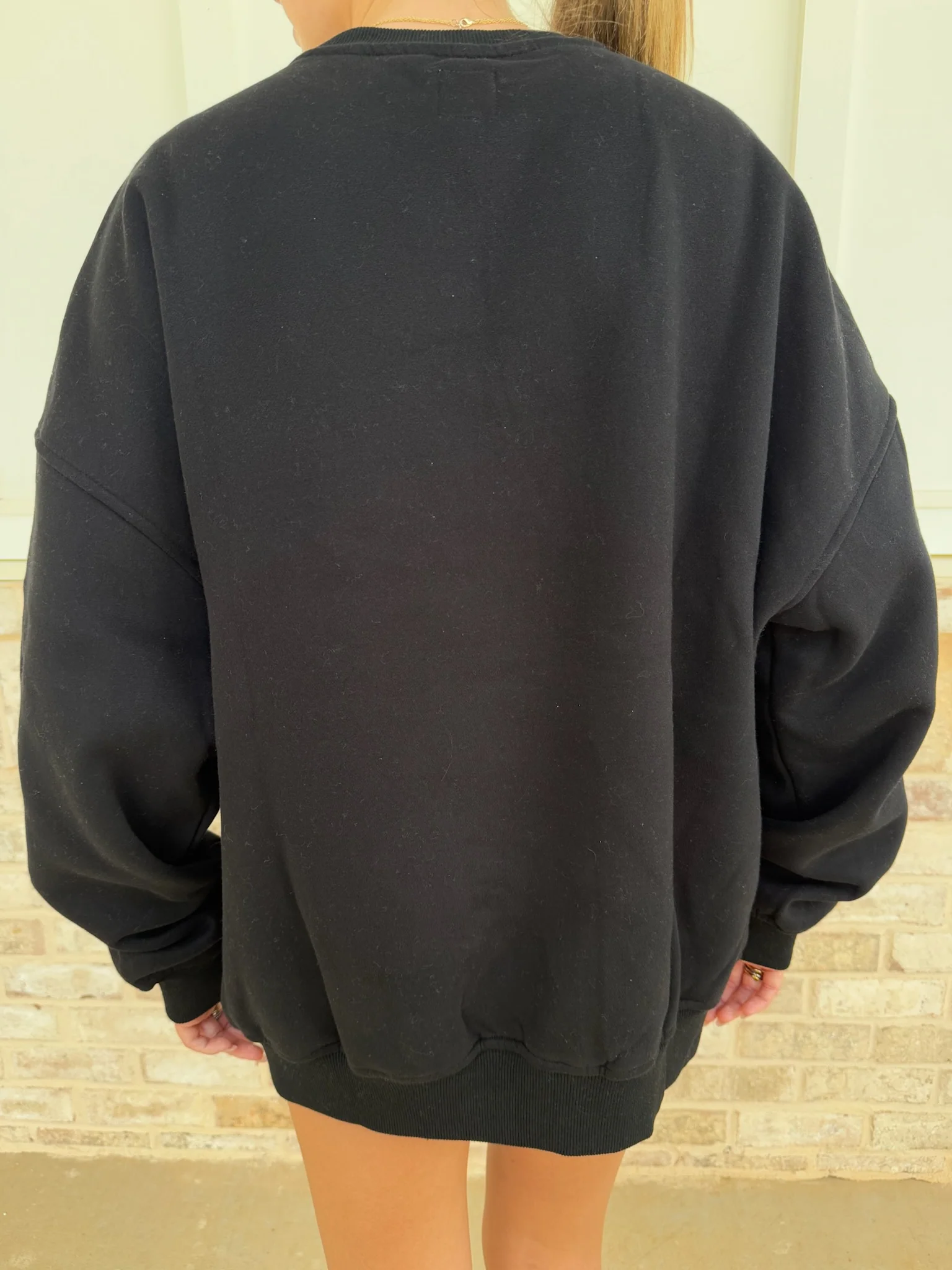Sunkissed Collegiate Embroider Oversized Crewneck Sweatshirt - Image 36