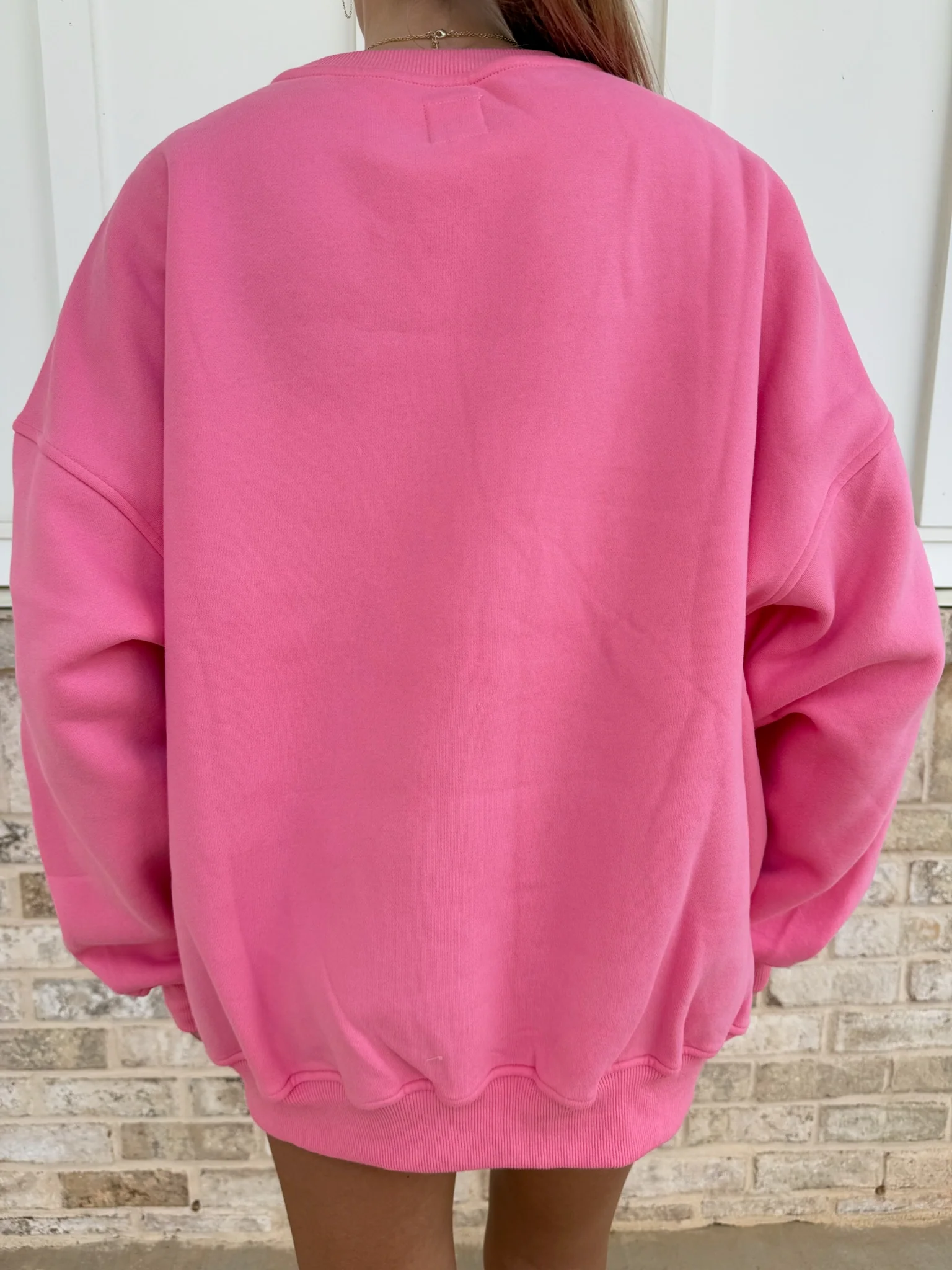 Sunkissed Collegiate Embroider Oversized Crewneck Sweatshirt - Image 40