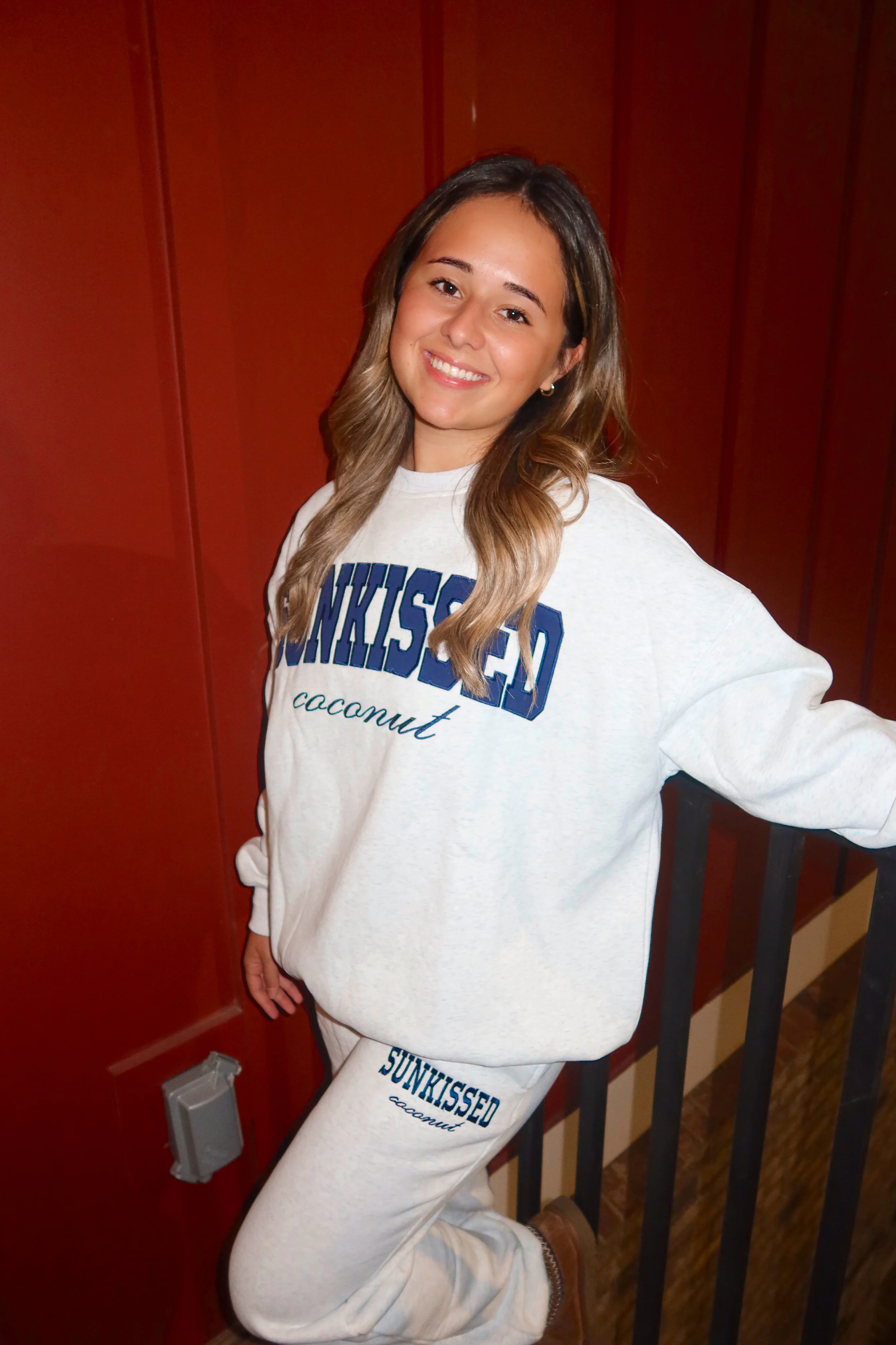 Pearl Grey Newport Sunkissed Sweatshirt - Image 12