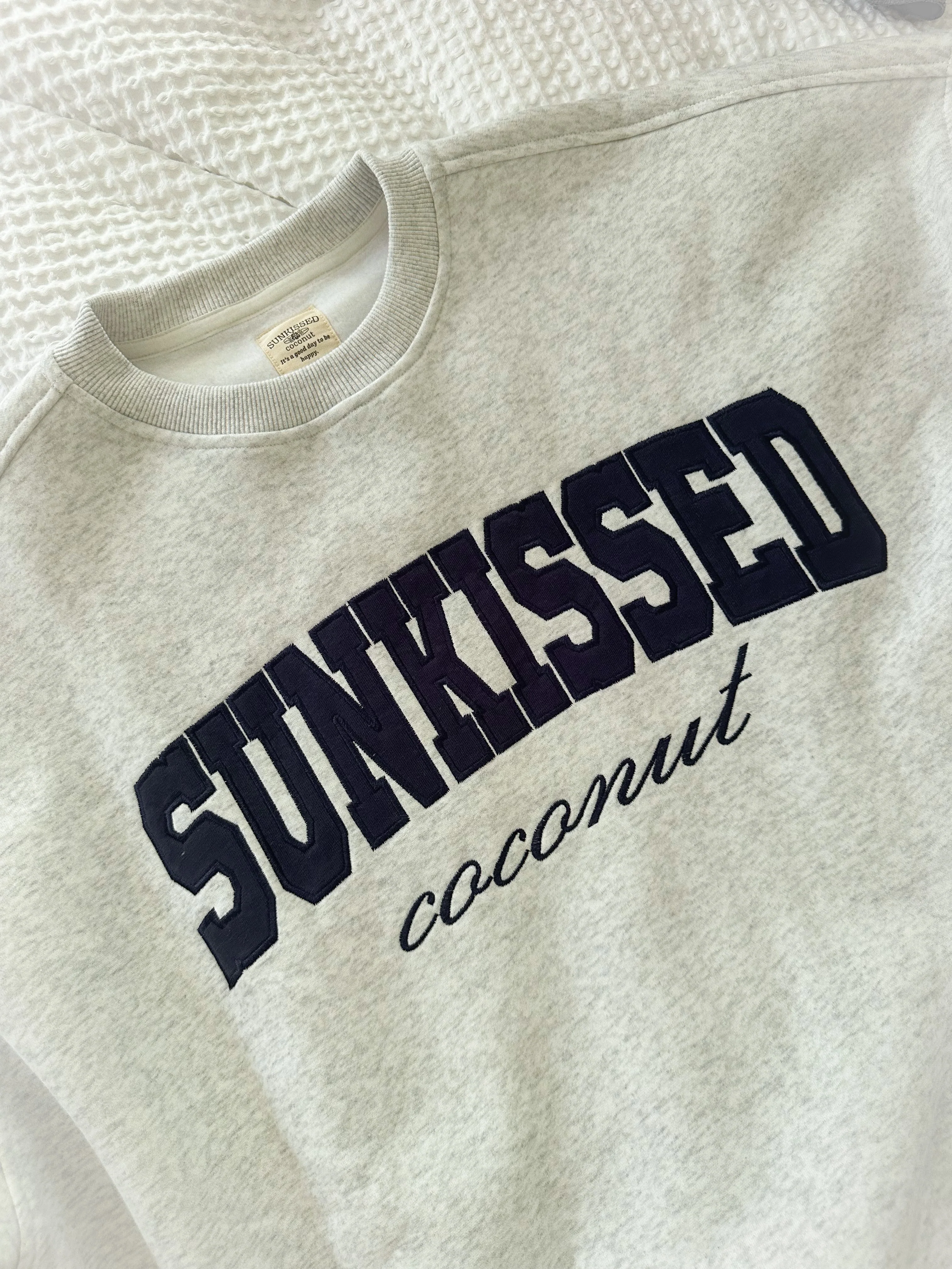 Pearl Grey Newport Sunkissed Sweatshirt - Image 4