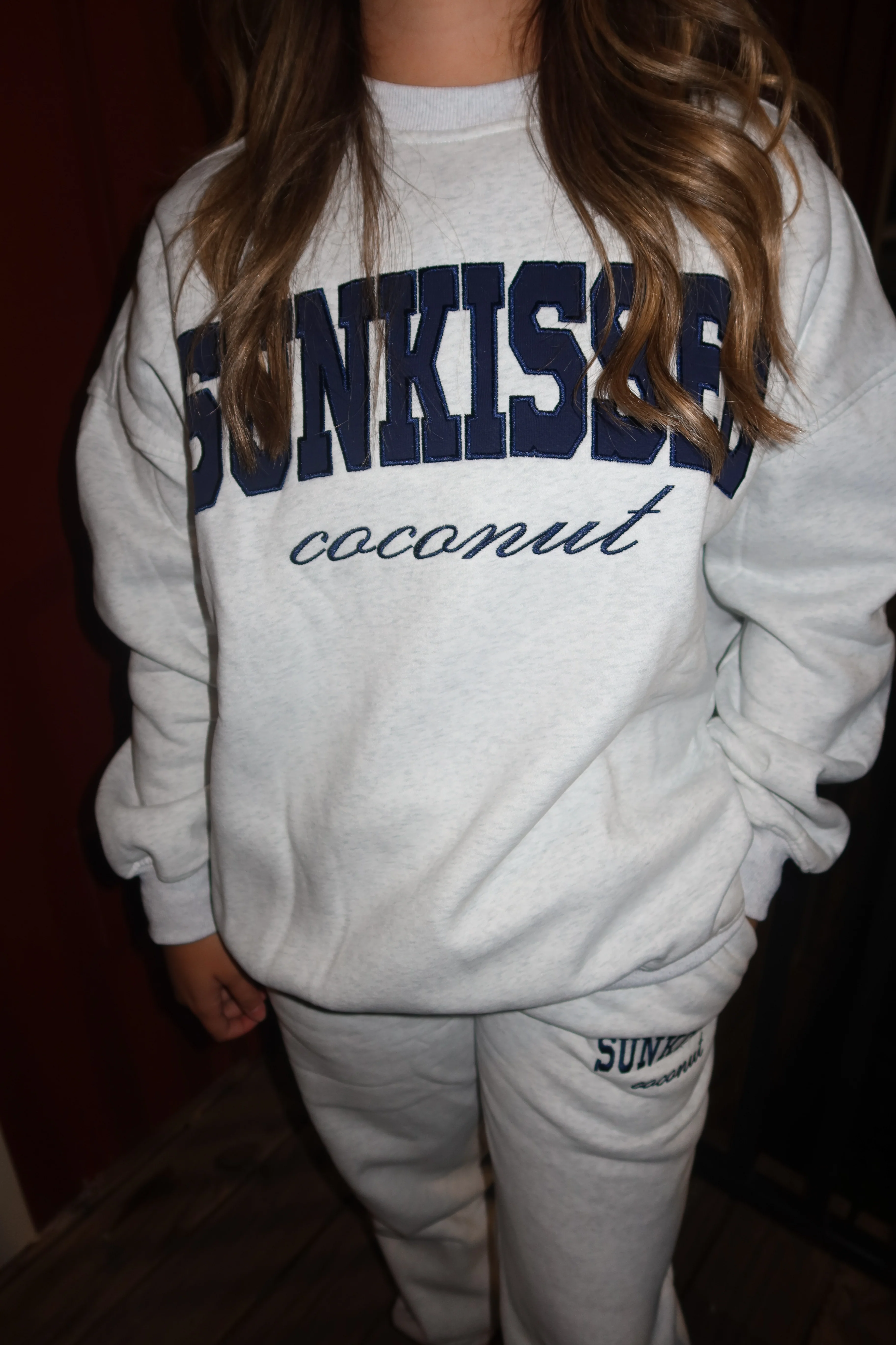 Pearl Grey Newport Sunkissed Sweatshirt - Image 6
