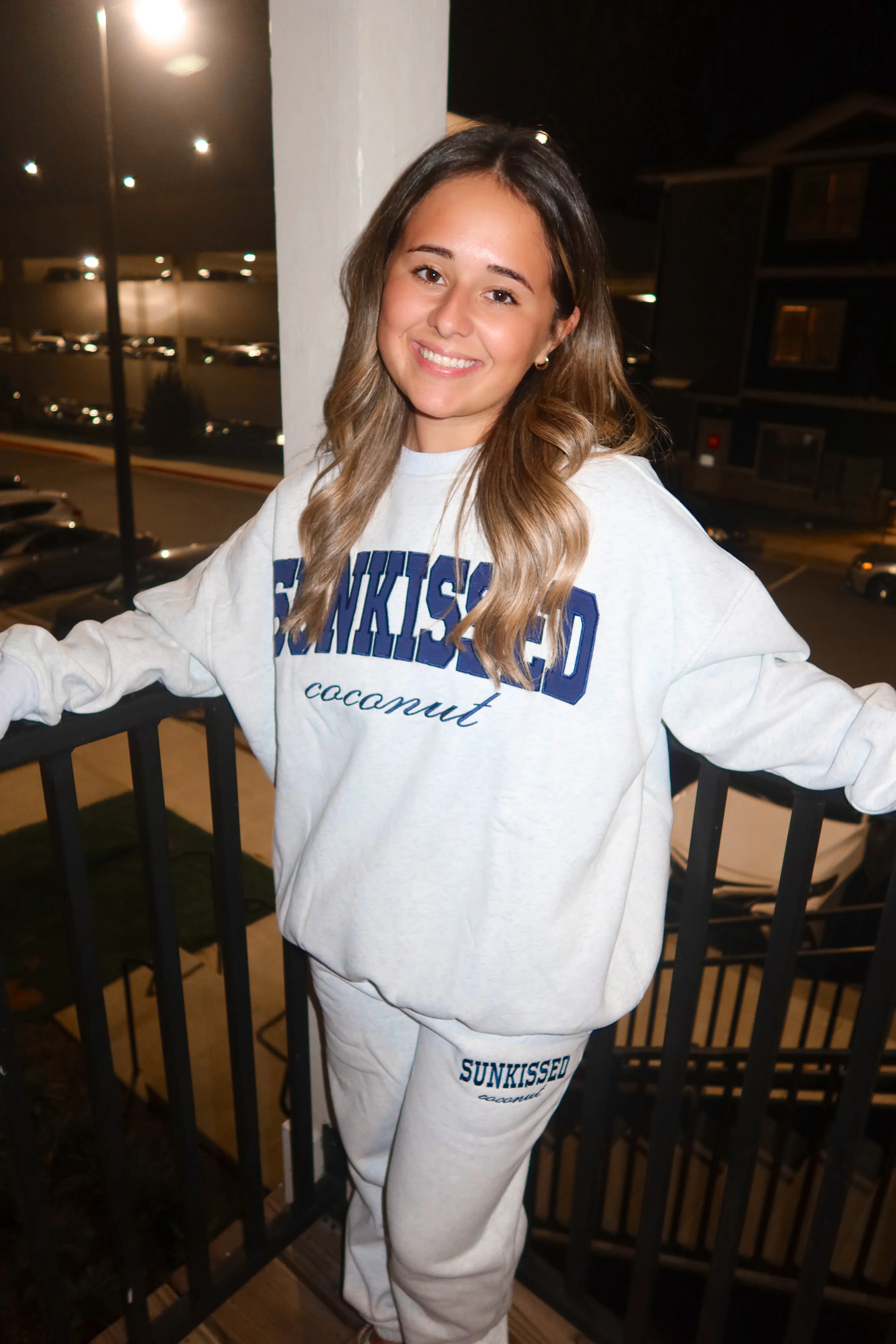 Pearl Grey Newport Sunkissed Sweatshirt - Image 7