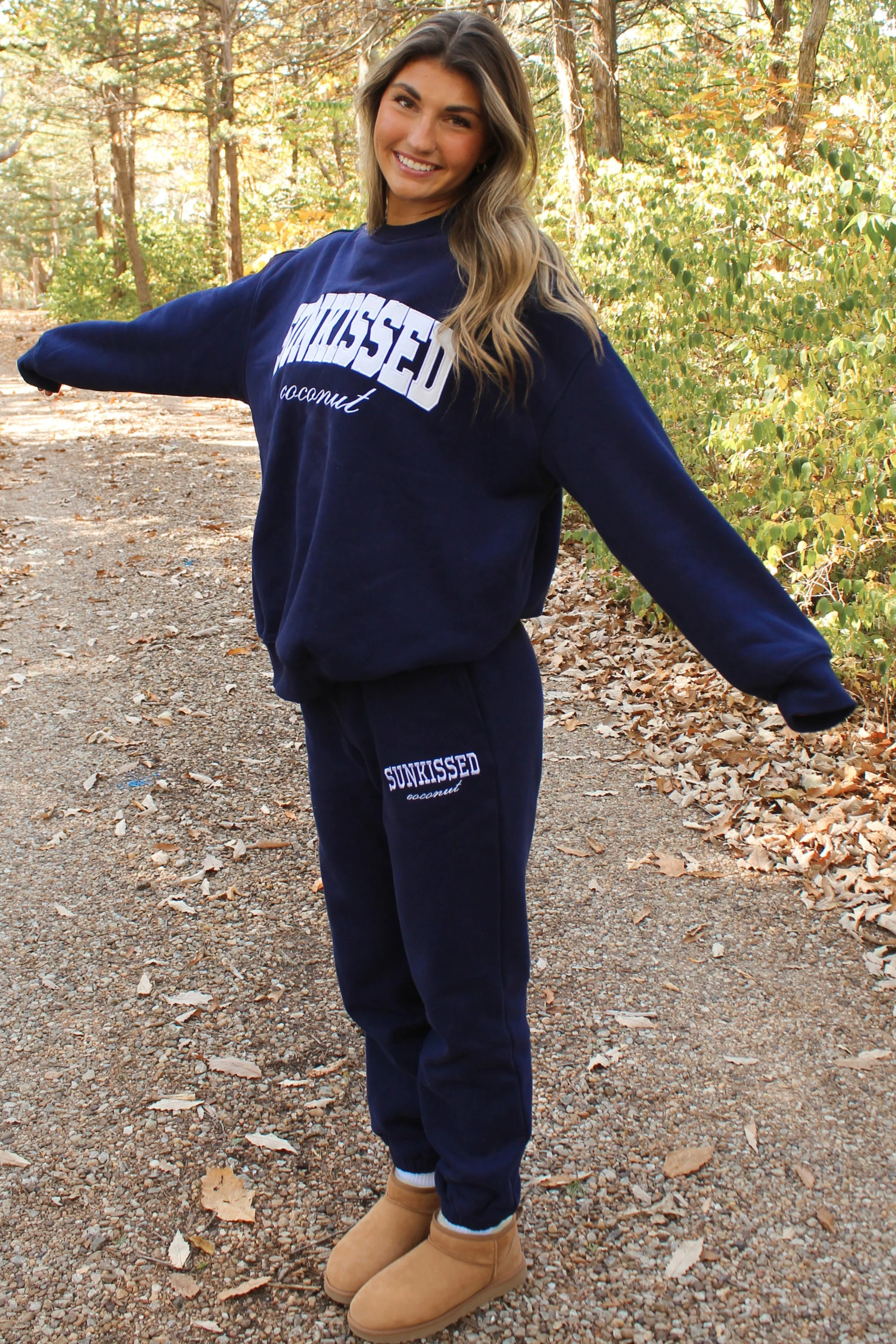 Navy Blue Yacht Club Sunkissed Sweatshirt - Image 5