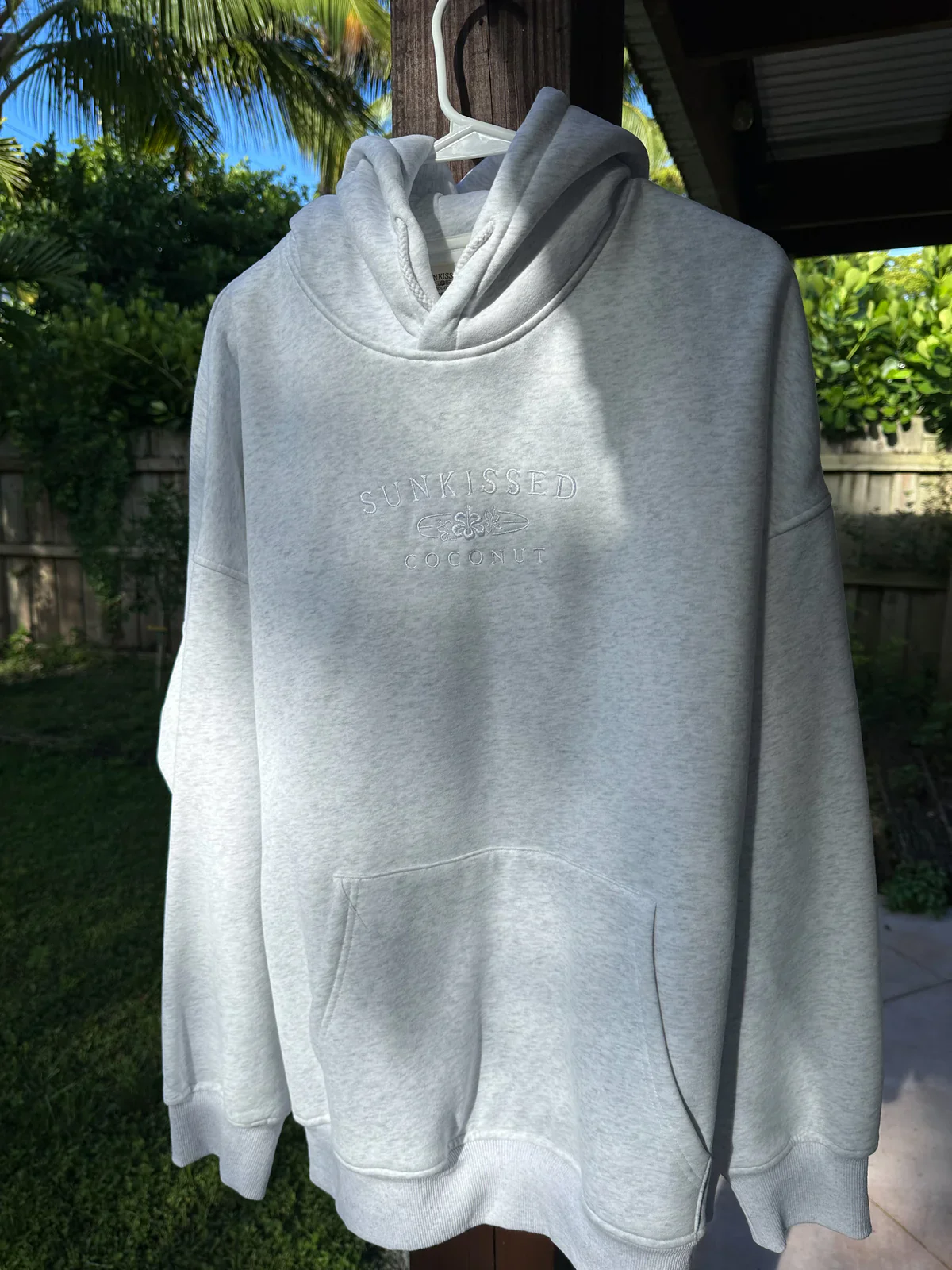Sunkissedcoconut Embroider Oversized Hoodie - Image 16