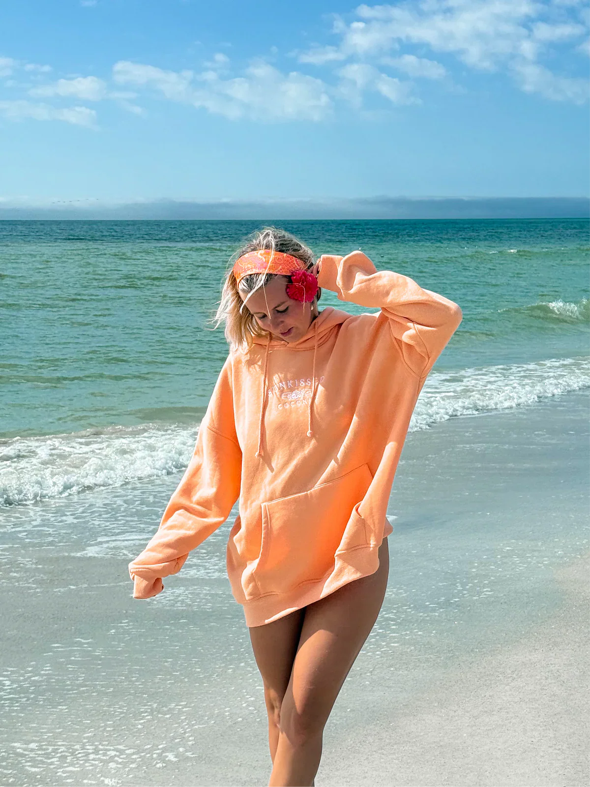 Sunkissedcoconut Embroider Oversized Hoodie - Image 18