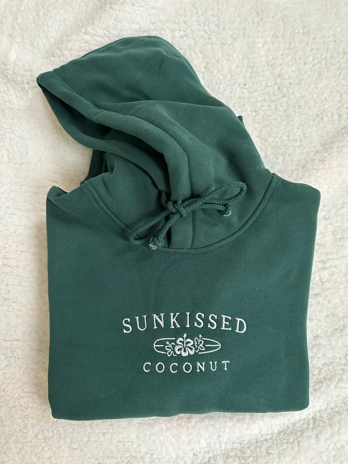 Sunkissedcoconut Embroider Oversized Hoodie - Image 9