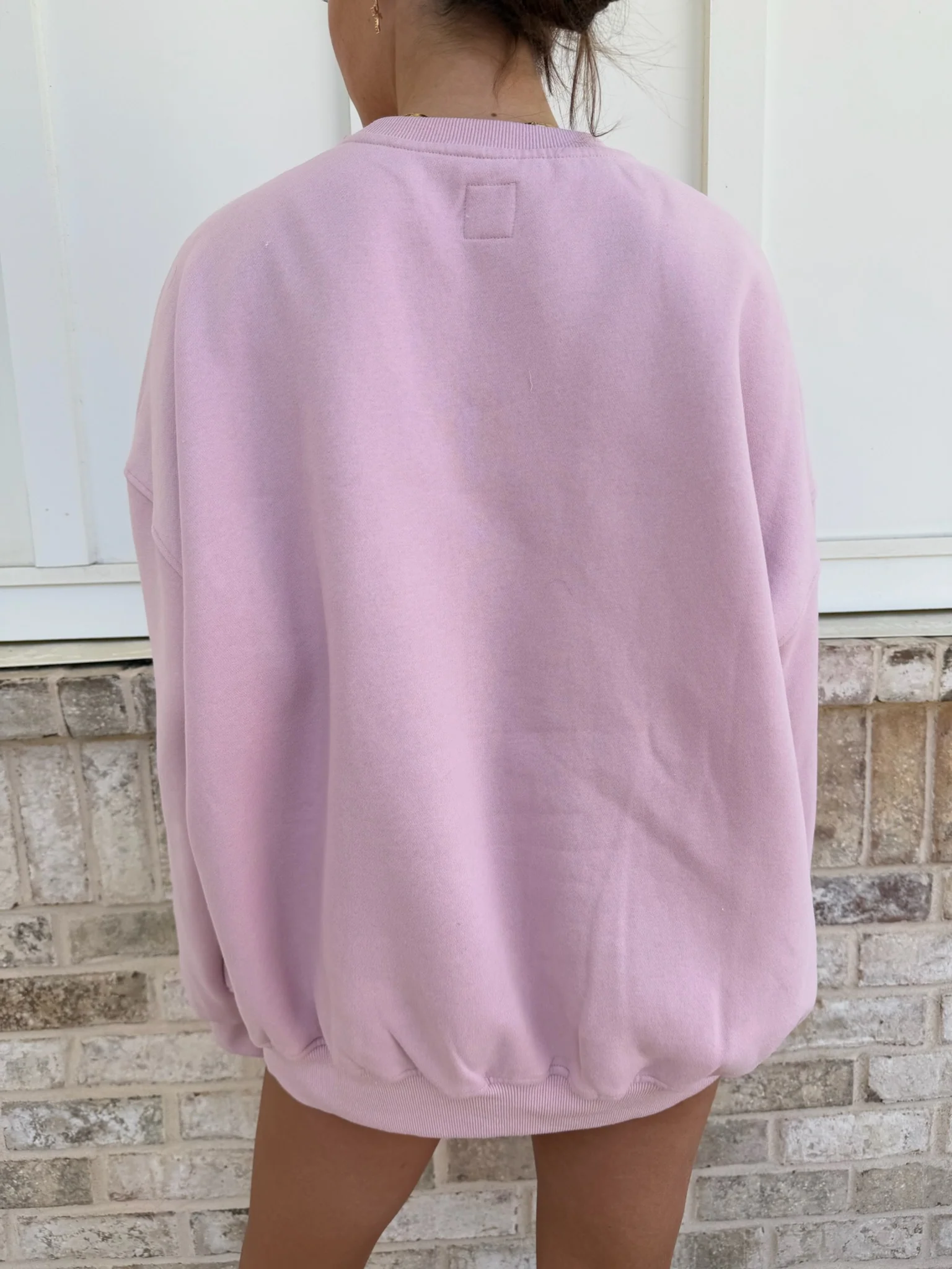 Sunkissedcoconut Embroider Oversized Crewneck Sweatshirt - Image 23