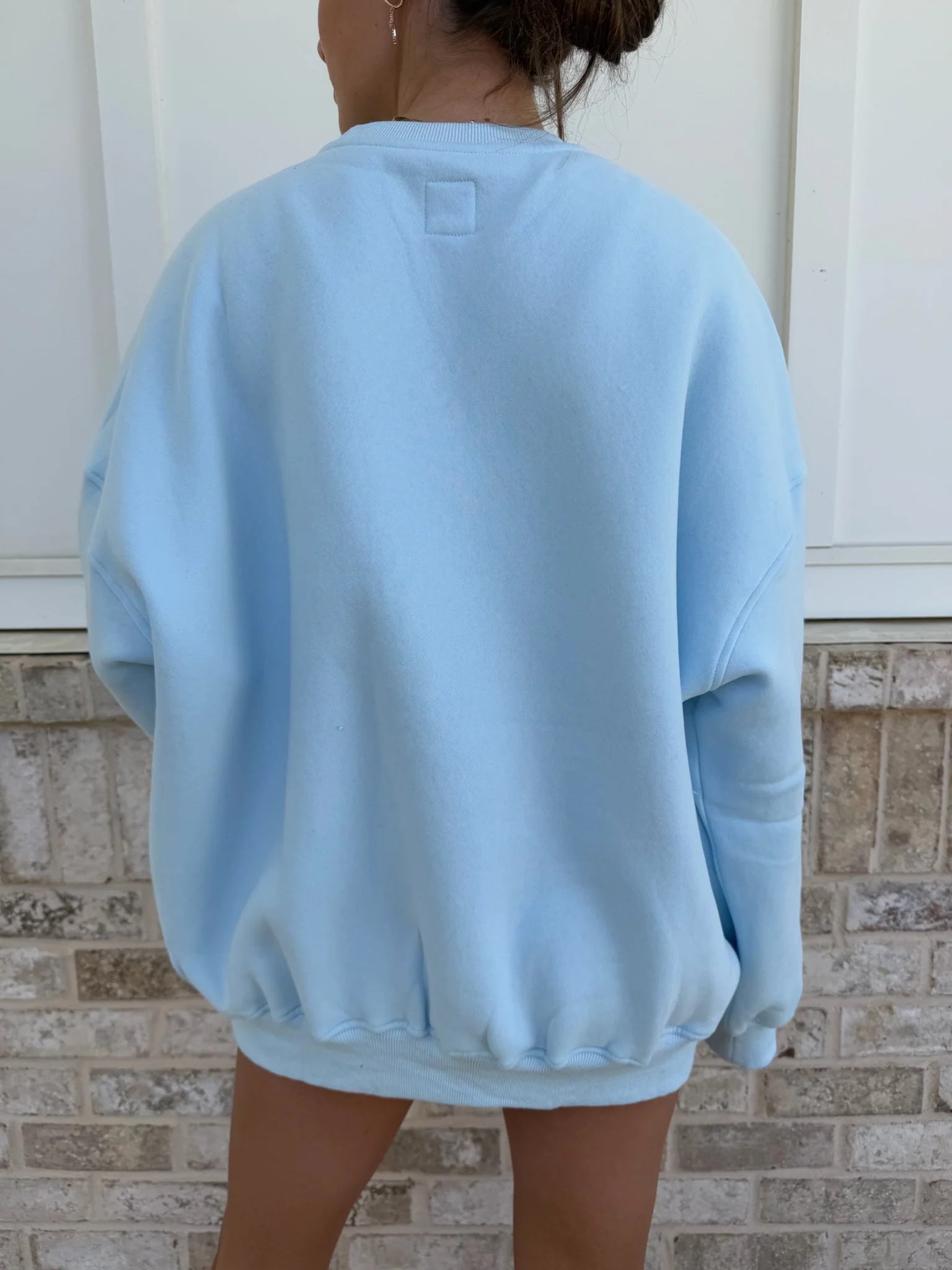 Sunkissedcoconut Embroider Oversized Crewneck Sweatshirt - Image 27