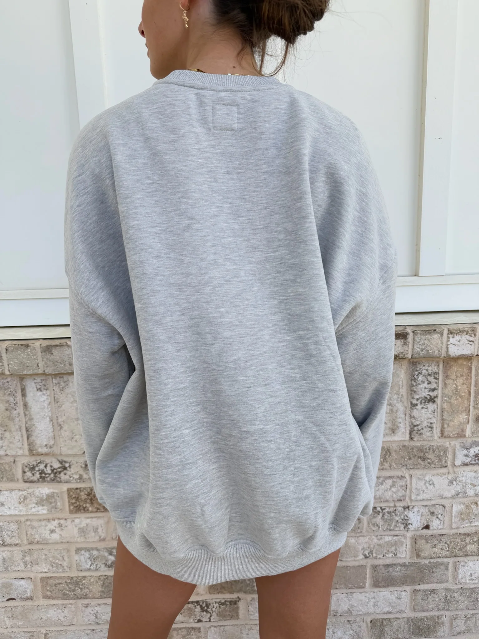 Sunkissedcoconut Embroider Oversized Crewneck Sweatshirt - Image 39