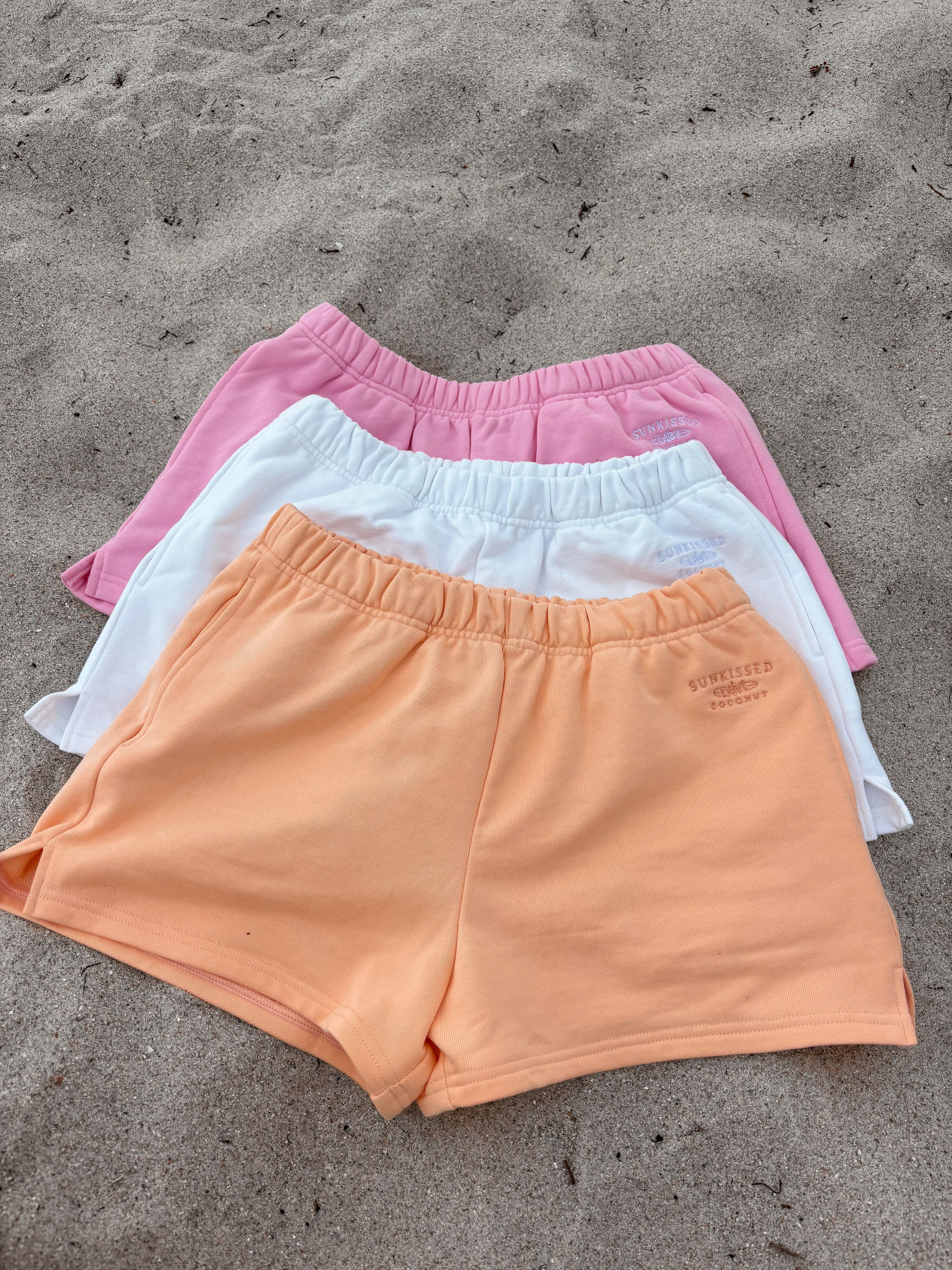 Sunkissedcoconut Embroidered Sweat Shorts 100% Cotton - Image 14
