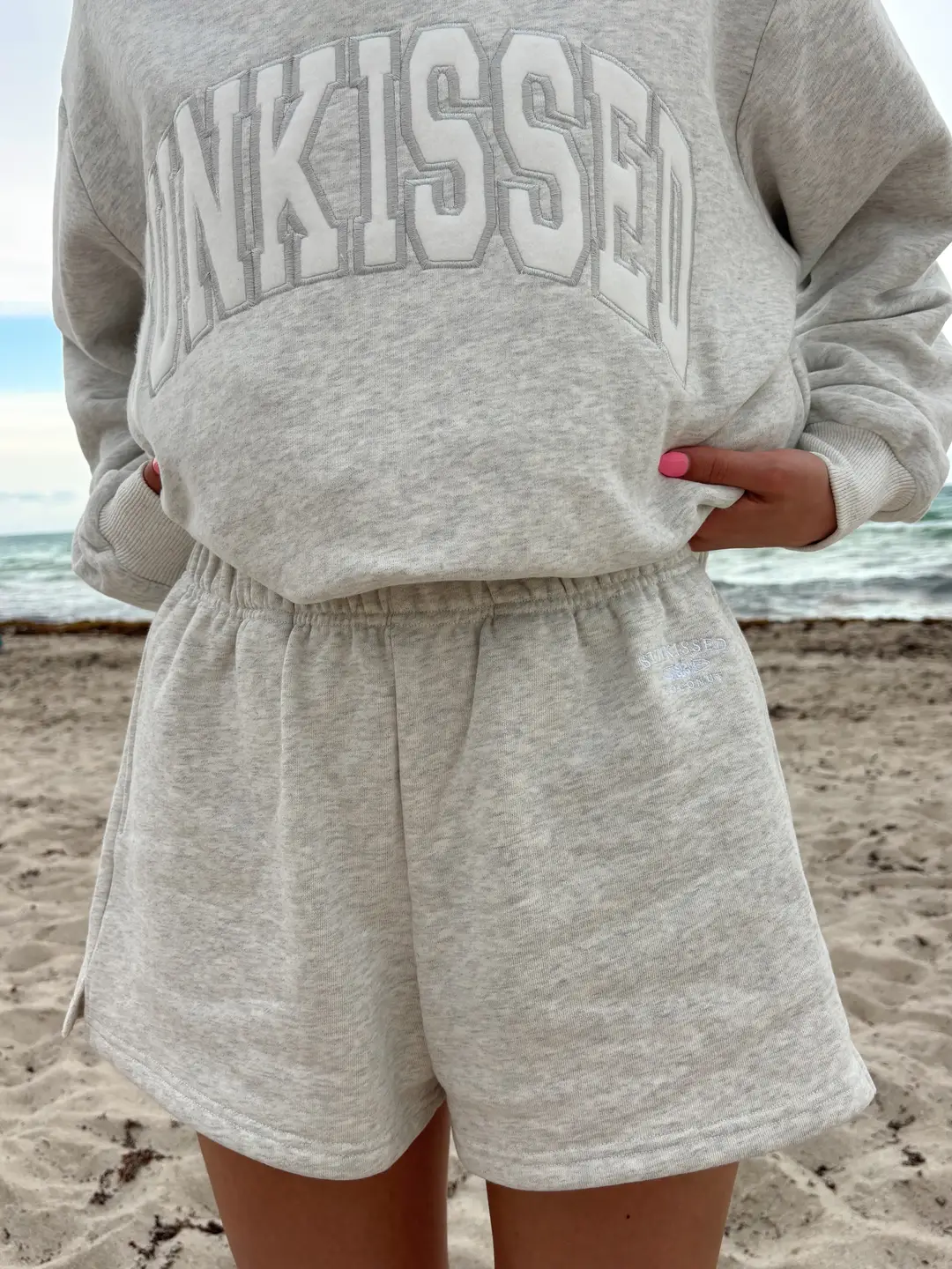 Sunkissedcoconut Embroidered Sweat Shorts 100% Cotton - Image 22