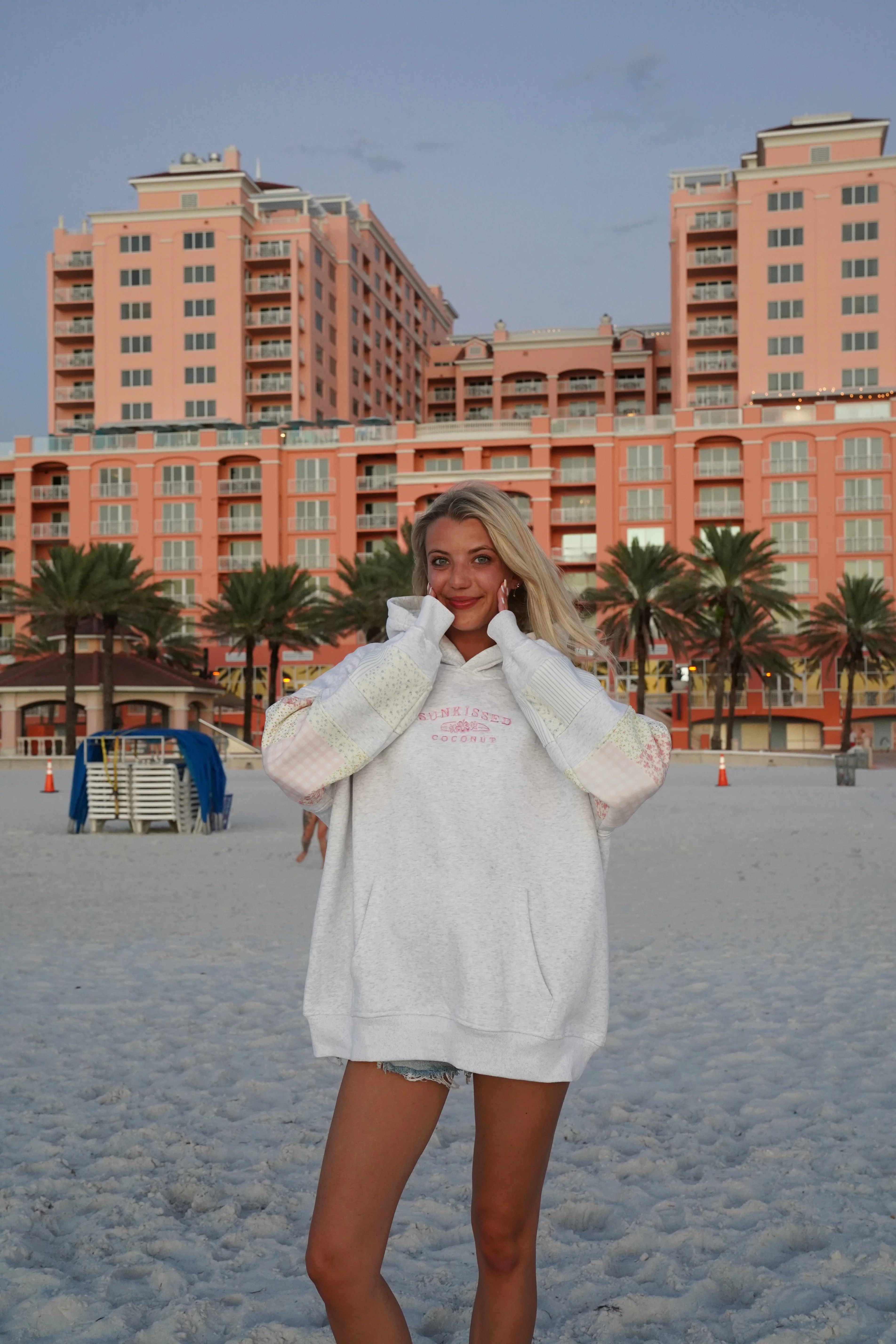 Sunkissedcoconut Quilted Pastel Embroidered Hoodie - Image 18