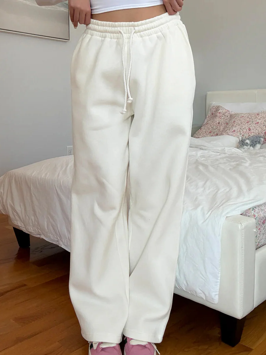 Sunkissedcoconut Plush Signature Flare Sweatpants - Image 5