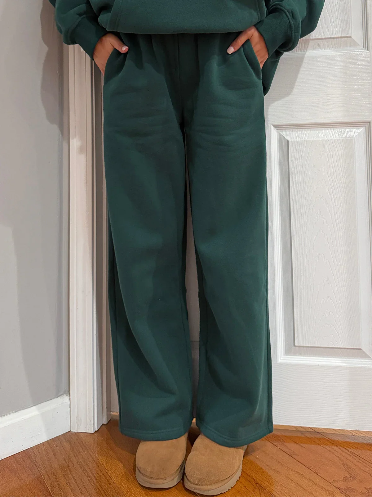 Sunkissedcoconut Plush Signature Flare Sweatpants - Image 6