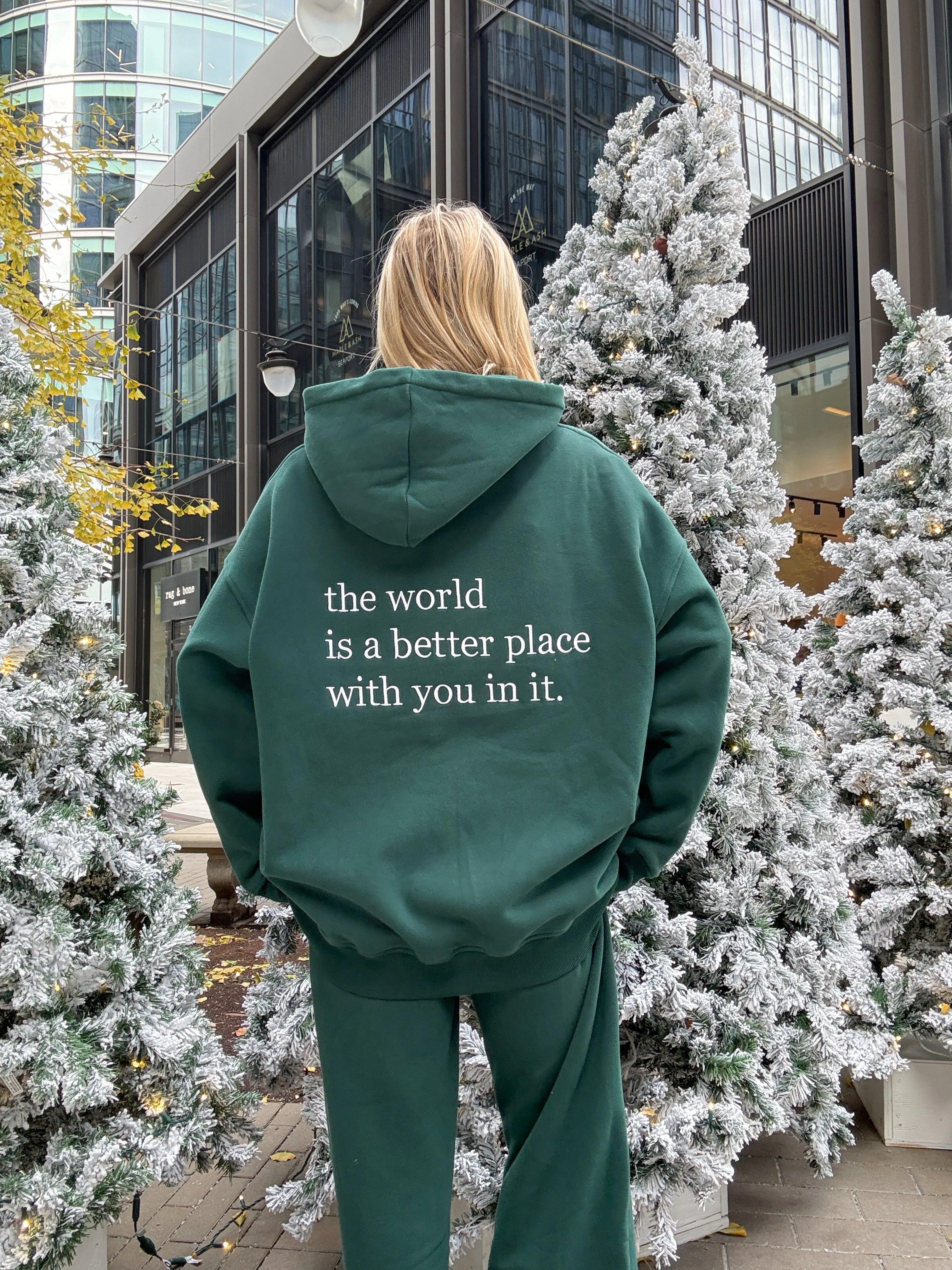 The World Is A Better Place With You In It Embroider Hoodie - Image 12