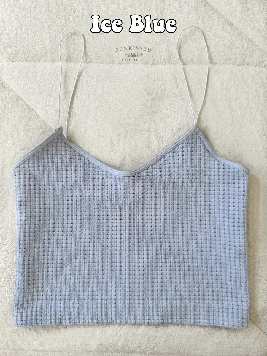 Tropical Waffle Seamless Nikibiki Camis - Image 2