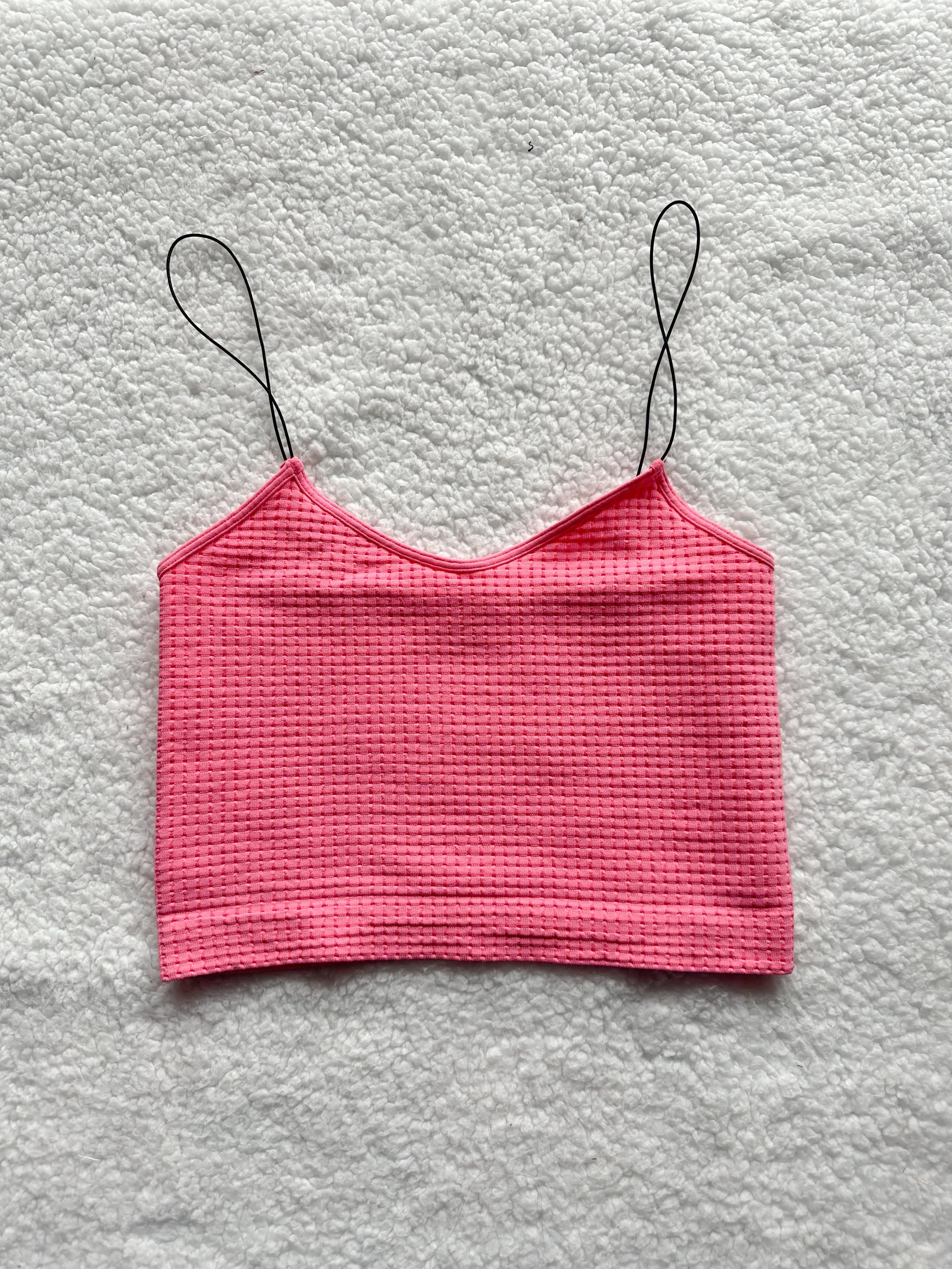 Tropical Waffle Seamless Nikibiki Camis - Image 3