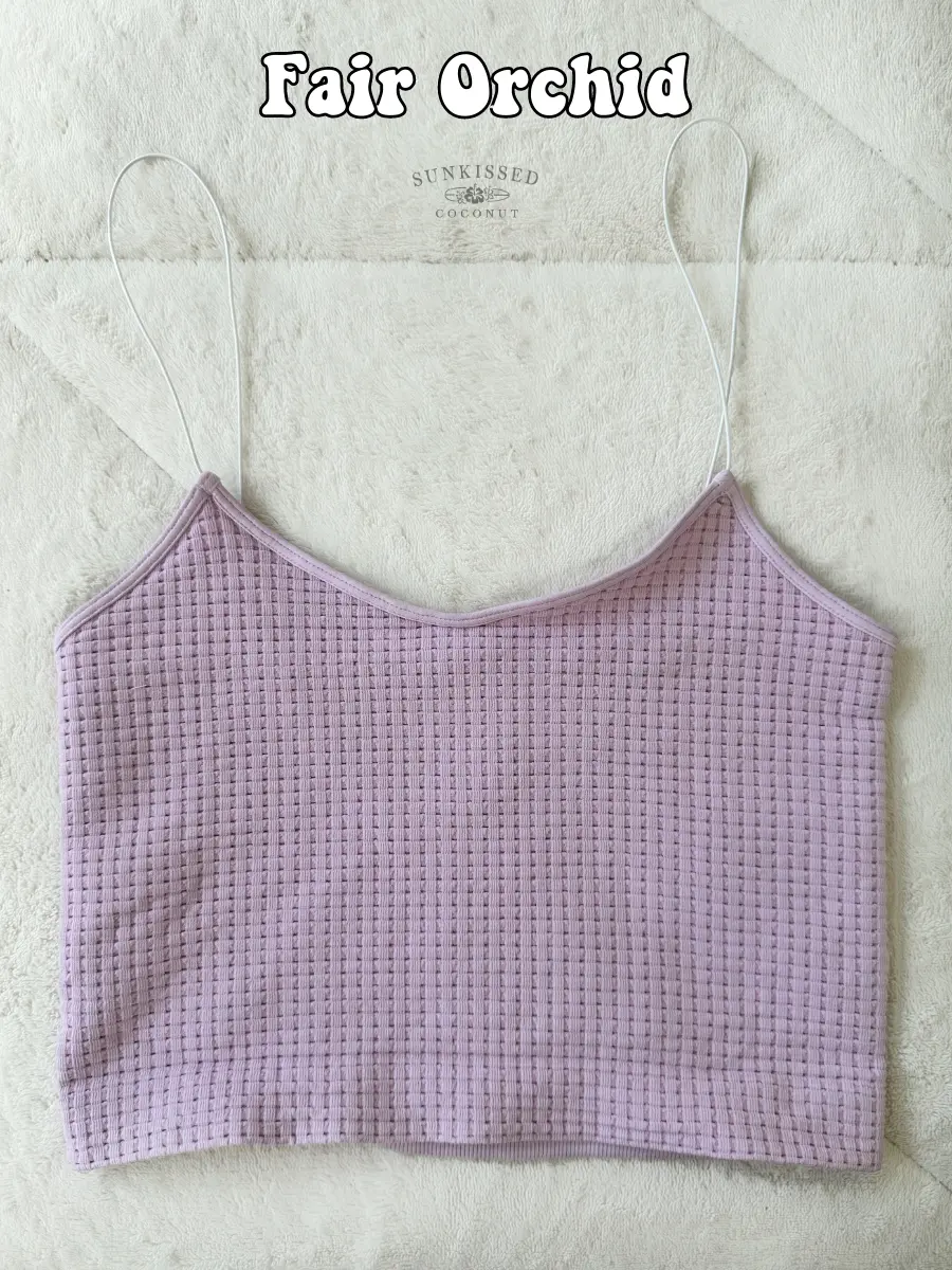 Tropical Waffle Seamless Nikibiki Camis - Image 4